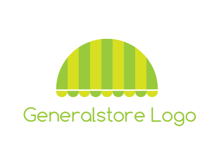 awning or canopy logo