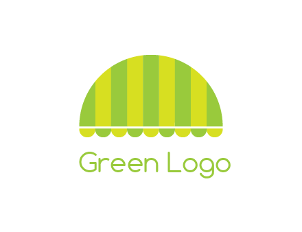 awning or canopy logo