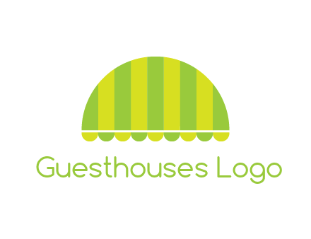 awning or canopy logo