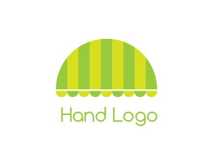 awning or canopy logo