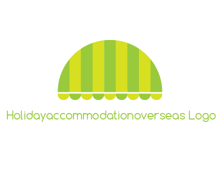 awning or canopy logo
