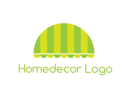 awning or canopy logo