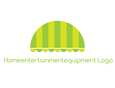 awning or canopy logo
