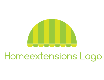 awning or canopy logo