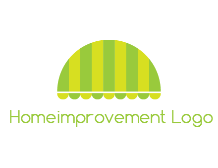 awning or canopy logo