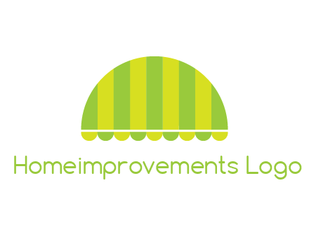 awning or canopy logo