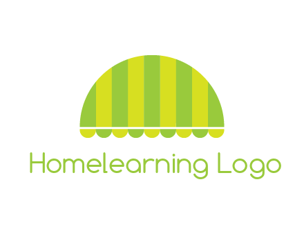 awning or canopy logo