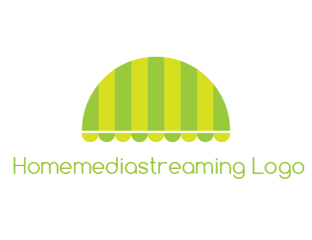 awning or canopy logo