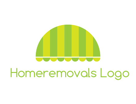 awning or canopy logo