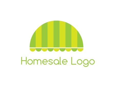 awning or canopy logo