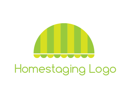awning or canopy logo