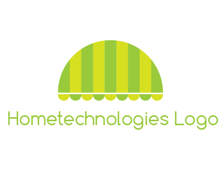 awning or canopy logo