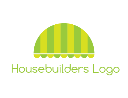 awning or canopy logo