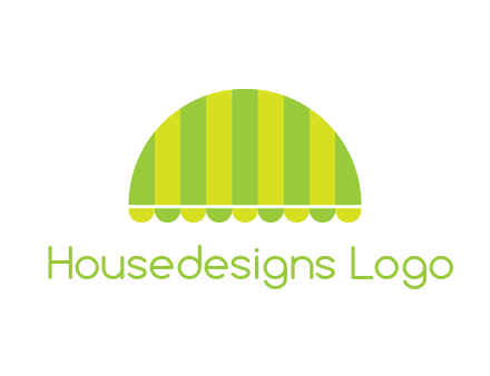 awning or canopy logo
