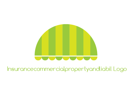 awning or canopy logo