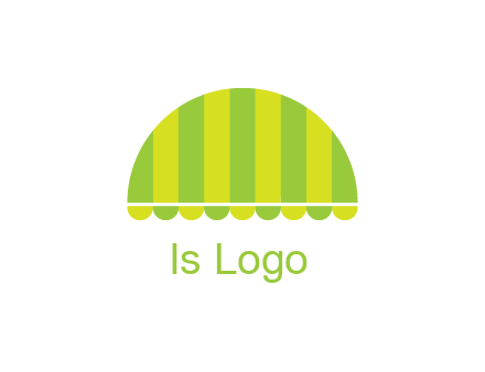 awning or canopy logo