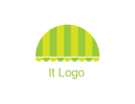 awning or canopy logo