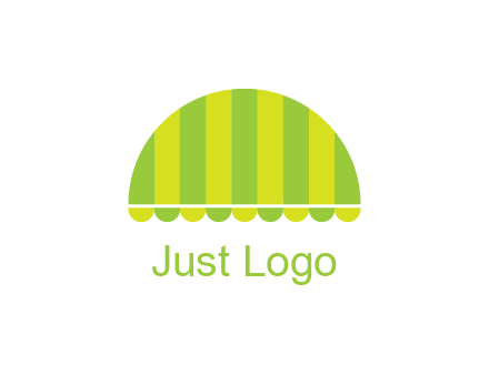 awning or canopy logo