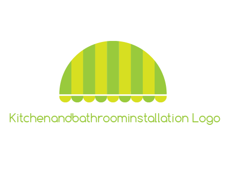 awning or canopy logo