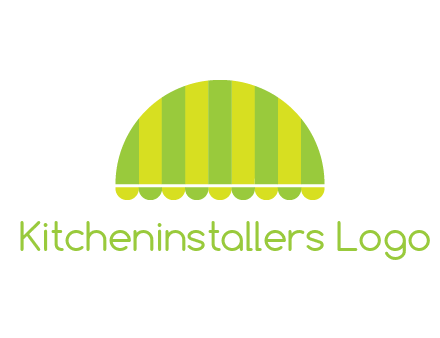 awning or canopy logo