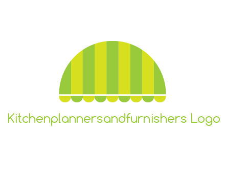 awning or canopy logo