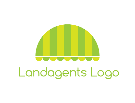 awning or canopy logo
