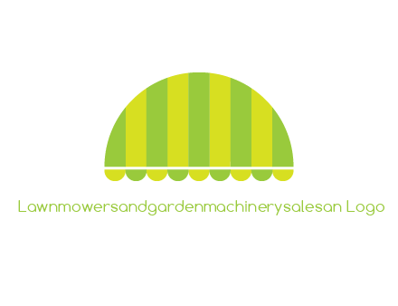 awning or canopy logo