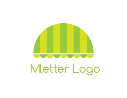 awning or canopy logo