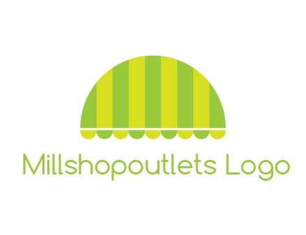 awning or canopy logo