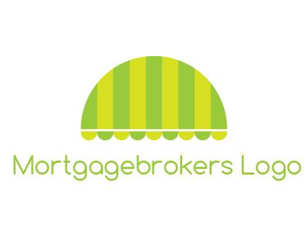 awning or canopy logo