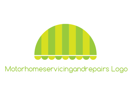 awning or canopy logo