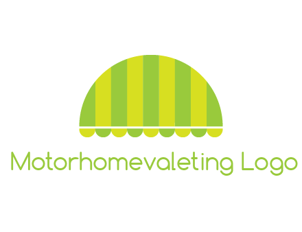 awning or canopy logo