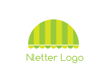 awning or canopy logo