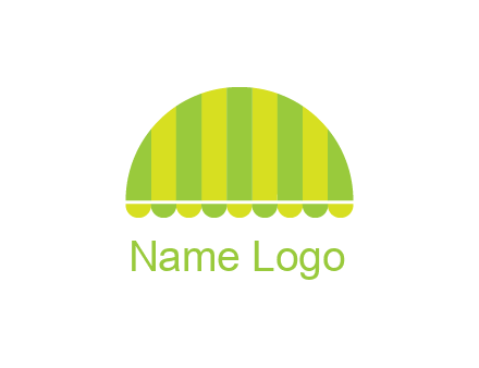 awning or canopy logo