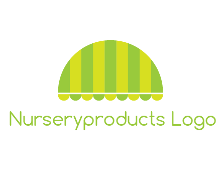 awning or canopy logo