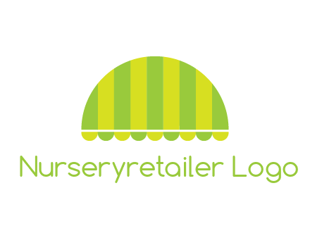 awning or canopy logo
