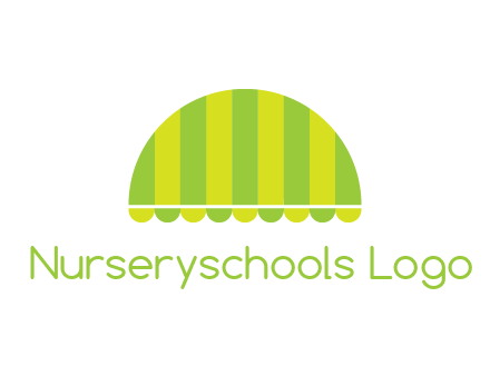 awning or canopy logo