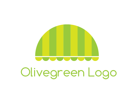 awning or canopy logo