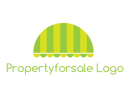awning or canopy logo