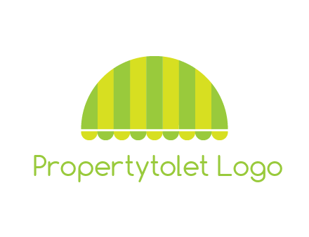 awning or canopy logo