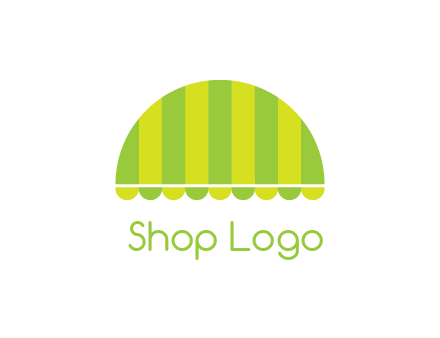 awning or canopy logo