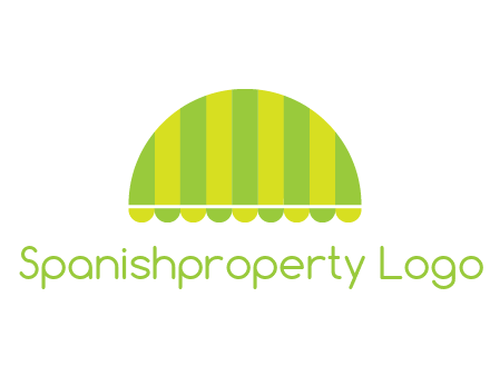 awning or canopy logo