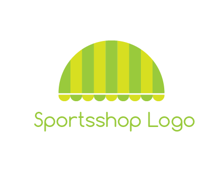 awning or canopy logo