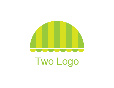 awning or canopy logo