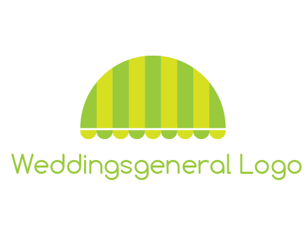 awning or canopy logo