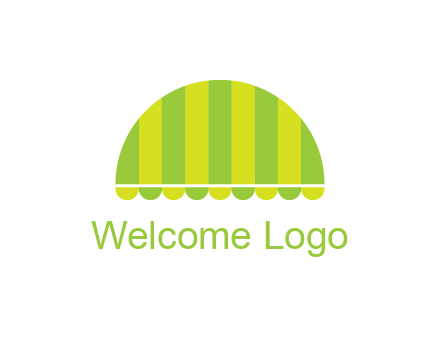 awning or canopy logo