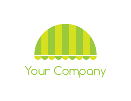 awning or canopy logo