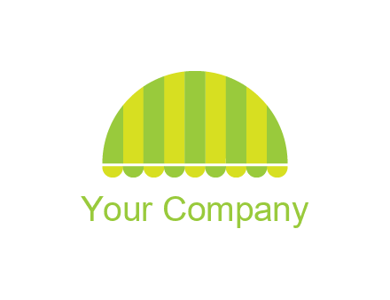 awning or canopy logo