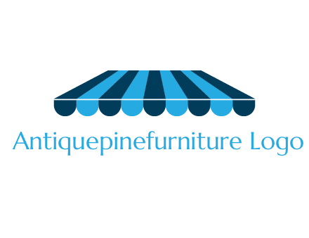 striped shade furniture logo