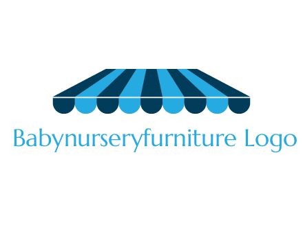 striped shade furniture logo